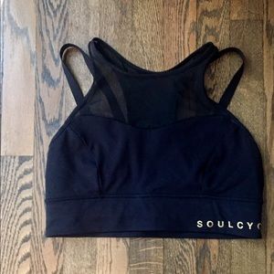Lululemon Soulcycle Mesh Top Sports Bra